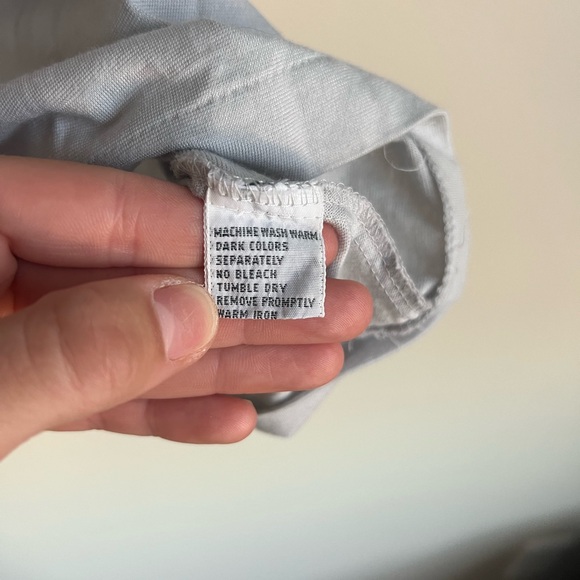 CHRISTIAN DIOR Light Gray Mens Polo Shirt Size Large - Picture 6 of 6